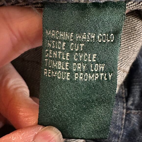 Lauren Jeans Co Ralph Lauren Women's Southwest Beaded Blue Denim Jeans Size 14 - Picture 8 of 16